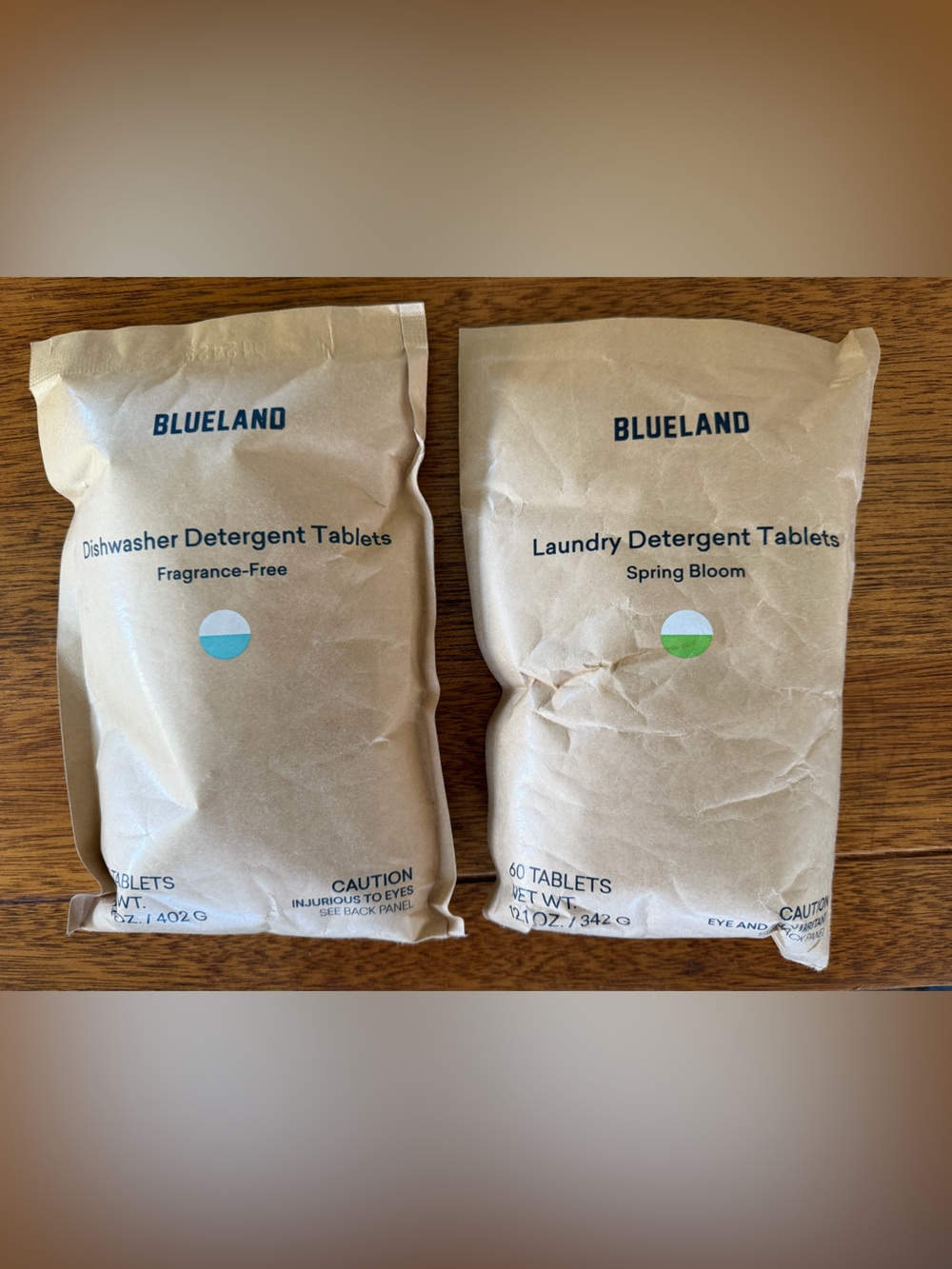 Blueland bundle dishwasher and laundry detergent tablets 120 total